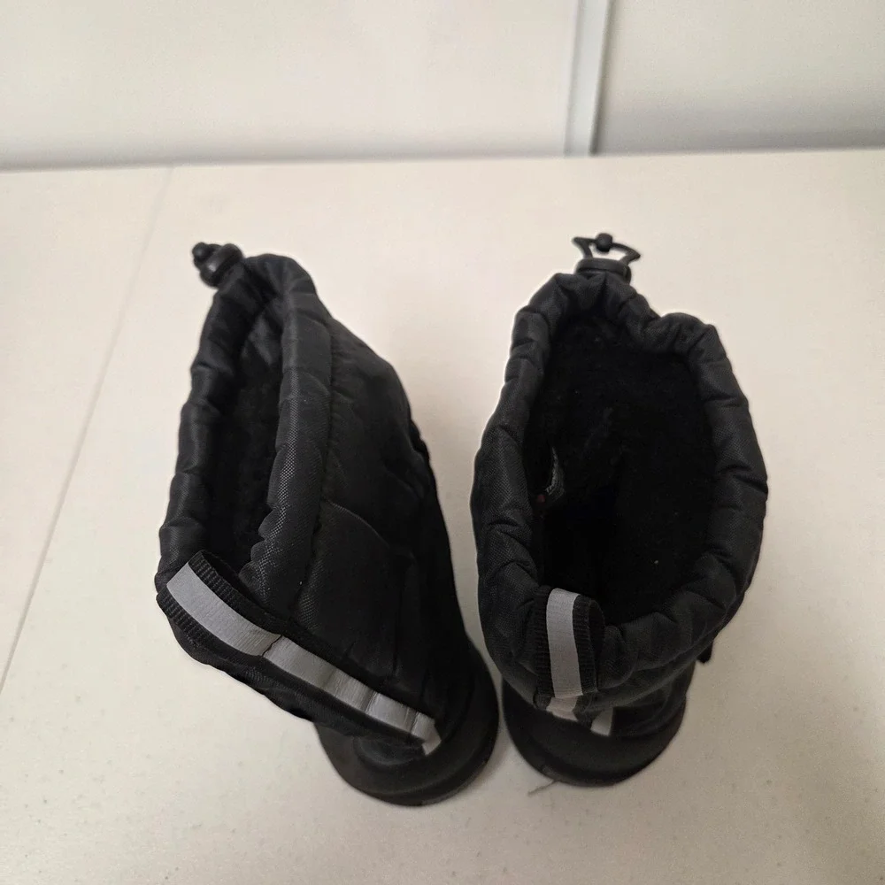 Northside Frosty Black Quilted Insulated Snow Boots Toddler Size 6 Waterproof